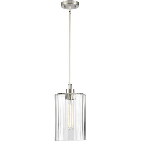 Chastine 1 Light 8 inch Brushed Nickel Indoor Pendant Ceiling Light